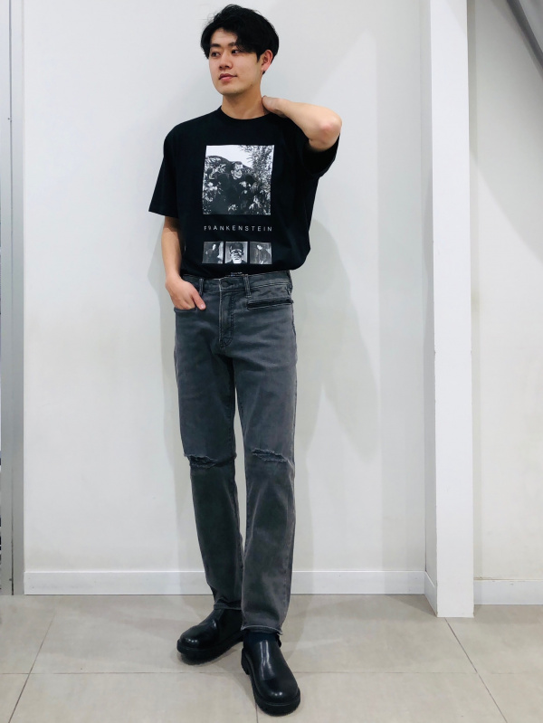シアーコンビネーションニットカーディガン長袖 UNDERCOVER