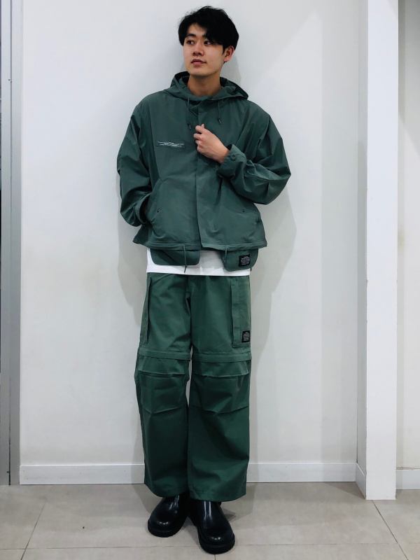 GU×UNDERCOVERモッズコート カーゴパンツL GU×UNDERCOVERモッズコート カーゴパンツL 2WAYオーバーサイズモッズ