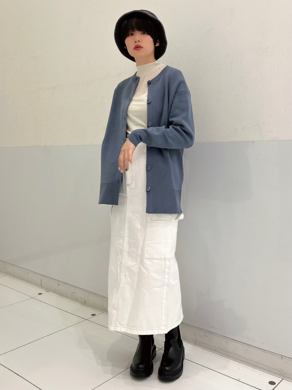 タートルネックロングセーター(長袖) beautiful people +X タートルネックロングセーター(長袖) beautiful people +X
