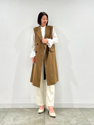 専用★y2 GU公式 | レースコンビネーションブラウス(長袖)Z+E