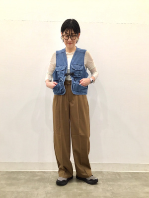 GU公式 | ベルテッドストレートパンツZ+E(セットアップ可能) 