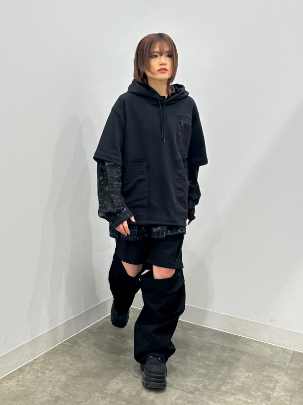 Ks　　　おまとめ品 GU公式 | ダブルフェイスパーカ(5分袖) UNDERCOVER(セットアップ可能)