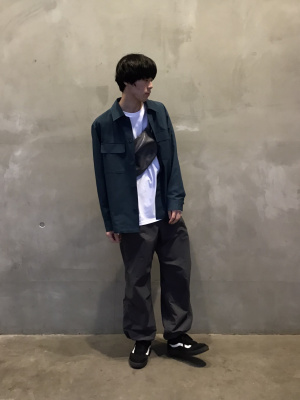 GU公式 | ドライイージーケアCPOシャツ(長袖)SW(セットアップ可能)