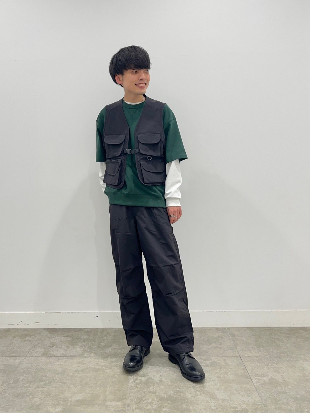 UNITED ARROWS green label relaxing｜スラブ ニット プル