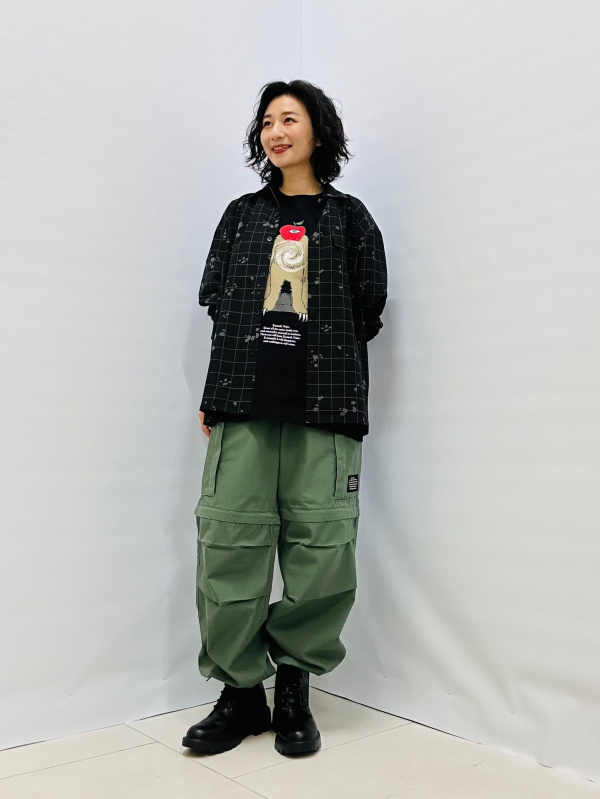 UNDERCOVER GUモッズコート&ヘリクルーパンツ 大人のGU】おしゃれな大人が買ってよかった「ジーユー×アンダー