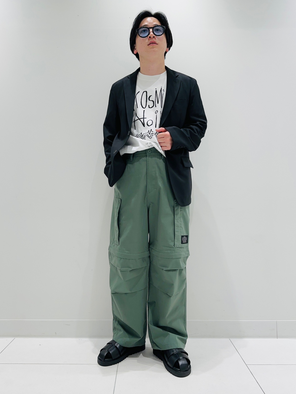 2WAYオーバーサイズモッズコート UNDERCOVER、グラフィックT(5分