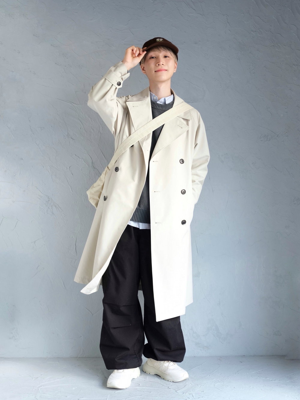 2WAYオーバーサイズモッズコート UNDERCOVER、ダブルフェイス