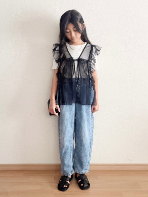 ソワーニュ　3点セット GU公式 | GIRLSヌクヌクバギージーンズ