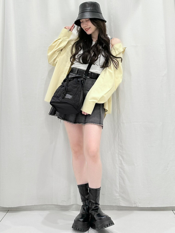 2WAYオーバーサイズモッズコート UNDERCOVER、グラフィックT(5分袖