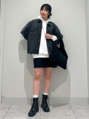 GU公式 | ダブルフェイスパーカ(長袖)