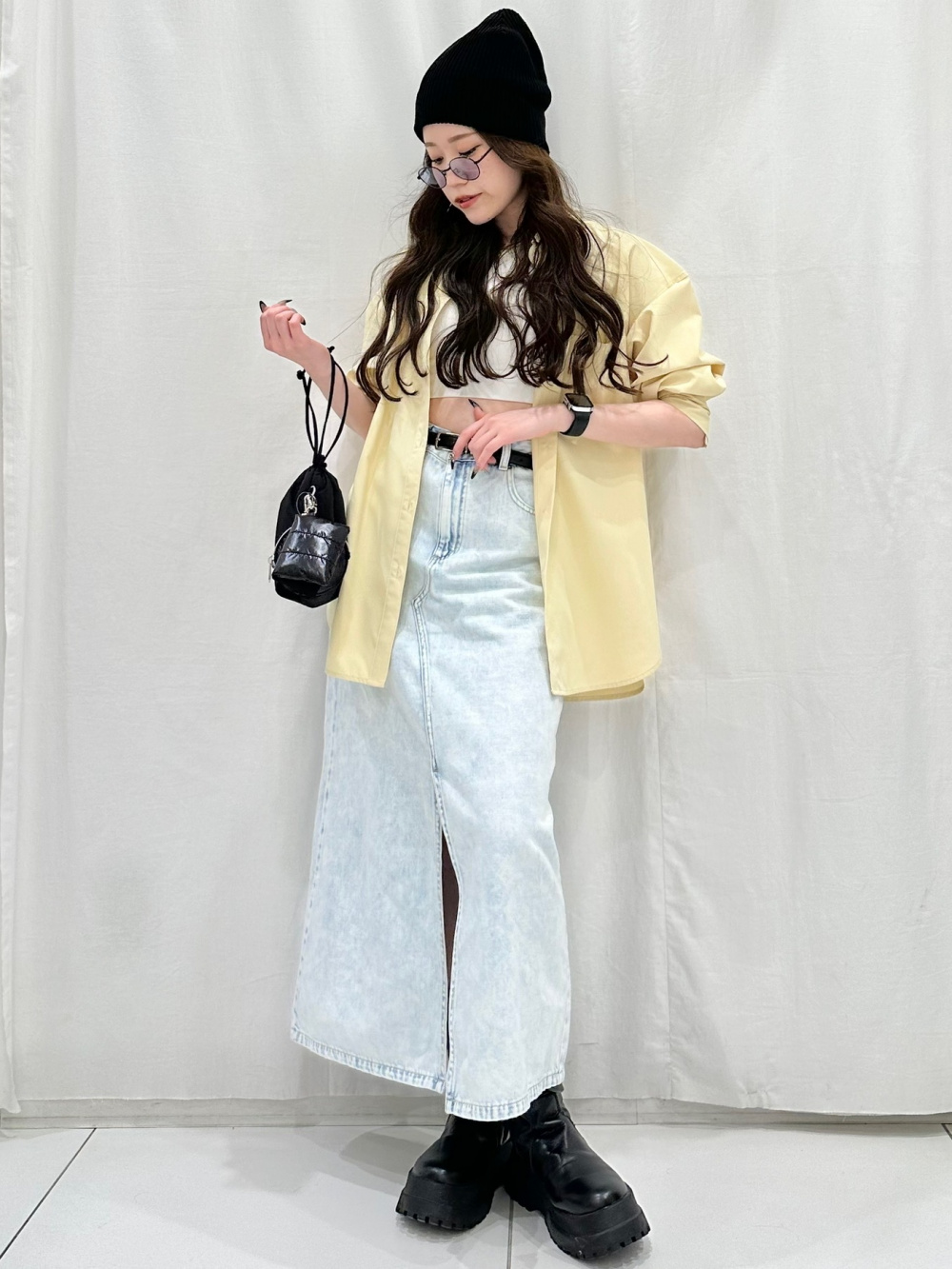 UVカットフルジップパーカ(長袖)GA、アクティブクロップドタンクトップ
