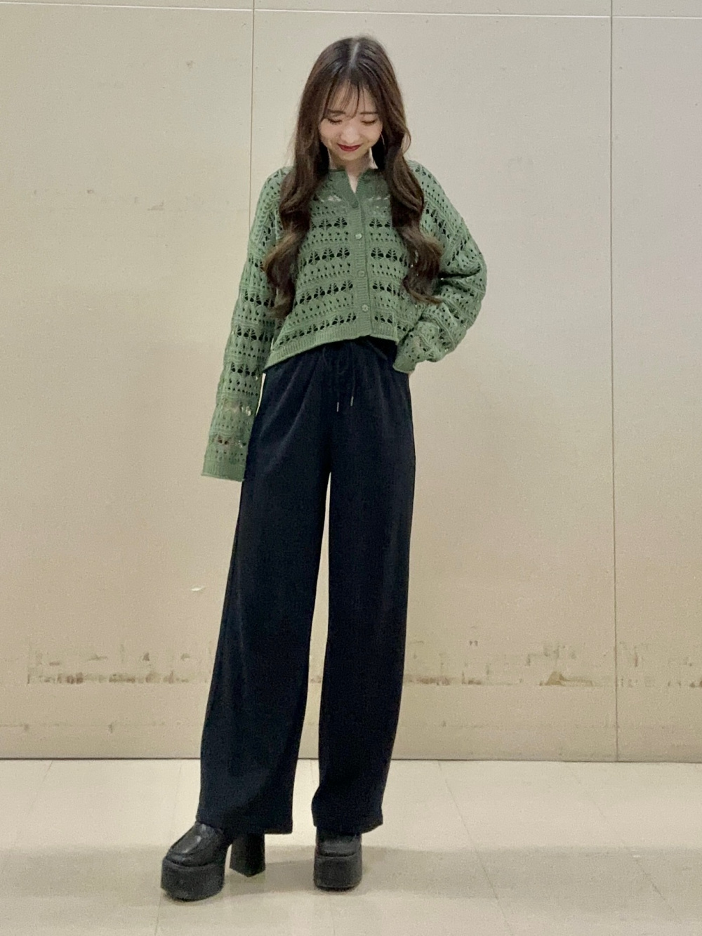 A.ROEGE HOVEダークグレー リブ編み カーディガン 長袖 カーディガン 21972 | A. Roege Hove (Women