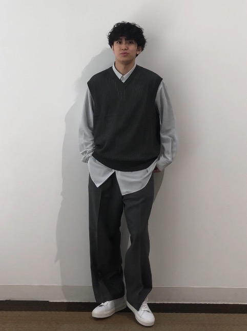 ジップアップブルゾンSW(セットアップ可能)、スーパーバギースラックス