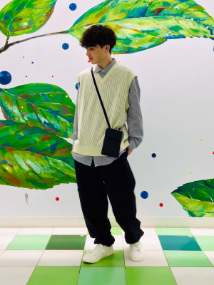 GU公式 | ナイロンストレッチパンツSW(丈標準71.0～75.0cm