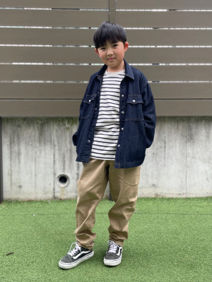 ショウジョウガイ GU公式 | KIDS(男女兼用)ストレッチシェフパンツ