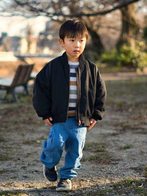 GU公式 | GIRLSヒートパデッドリブブルゾン