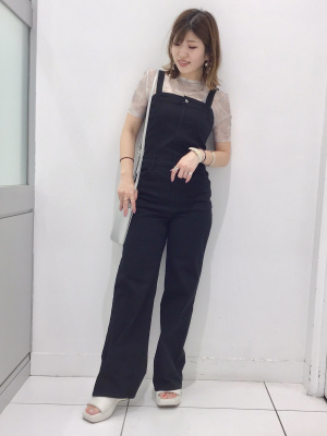 GU公式 | ベアトップサロペットパンツ