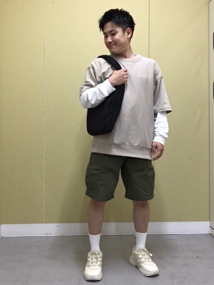 サイズL GU × UNDERCOVER 2WAYオーバーサイズモッズコート OLIVE