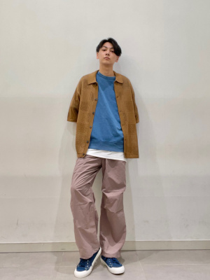 GU公式 | パラシュートパンツ(セットアップ可能)