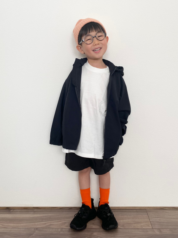 KIDS(男女兼用)ドライアクティブショーツ（子ども服）の着用