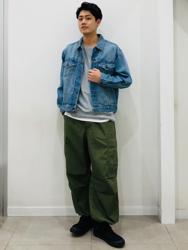 GU公式 | デニムジャケット(セットアップ可能)