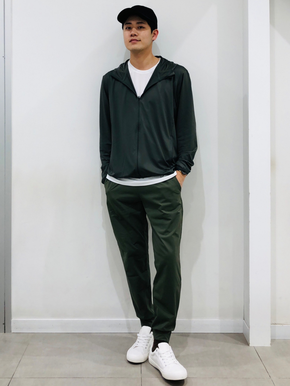 よしのすけ GU公式 | ドライストレッチジョガーパンツGA