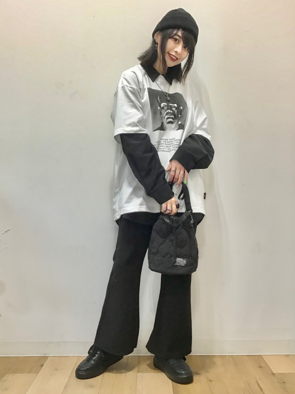 2WAYオーバーサイズモッズコート UNDERCOVER、グラフィックT(5分