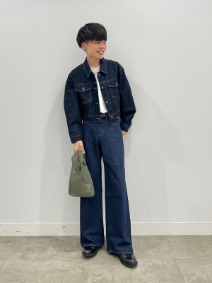 洗濯機可能〉クロップド デニム ジャケット 24SS ◇｜ SHIPS