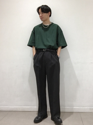 AS2OV×CPH別注 OVERSIZE MOCK NECK XLサイズ GU公式 | ドライバギースラックスSW+E(セットアップ可能)