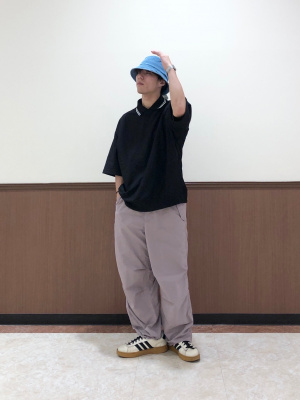 GU公式 | パラシュートパンツ(セットアップ可能)