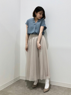♡ロングチュールスカート⭐︎新品⭐︎定価１４０００円⭐︎ブランドサイズ３８ GU公式 | チュールロングスカートZ
