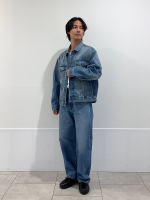 GU公式 | デニムジャケット(セットアップ可能)