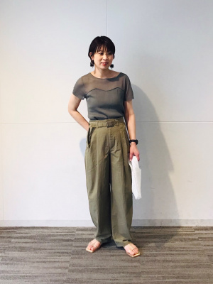 GU公式 | ビスチェコンビネーションセーター(半袖)+E