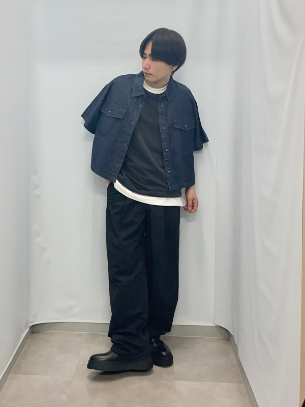 レザーラウンドトゥシューズ+E（メンズ）の着用コーディネート一覧