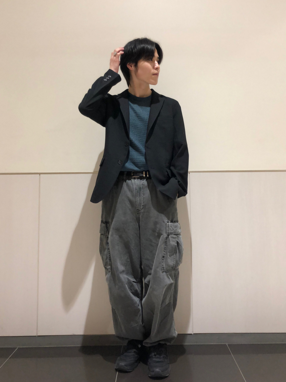 GU×UNDERCOVER 2wayオーバーサイズモッズコート