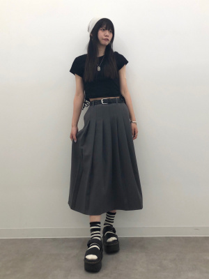 GU公式 | サイドルーシングT(半袖)