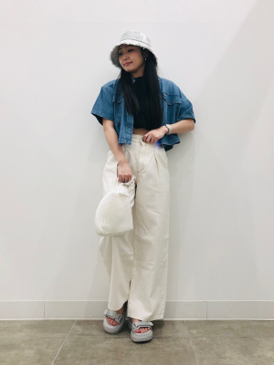 GU公式 | UVカットタイダイサファリハット+E