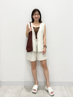 GU公式 | GIRLSウエストギャザータックショートパンツJR