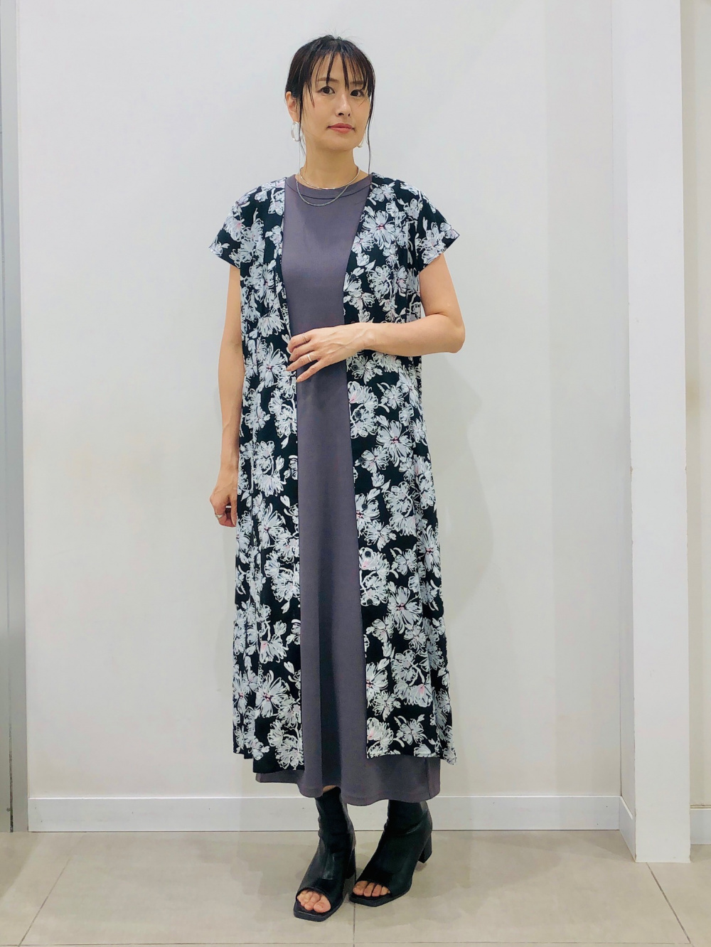 ロングジレZ+E(セットアップ可能)、ボリュームスリーブT(5分袖)Z