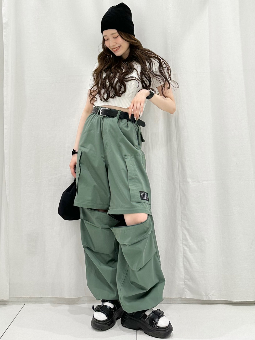 2WAYオーバーサイズモッズコート UNDERCOVER、グラフィックT(5分袖 