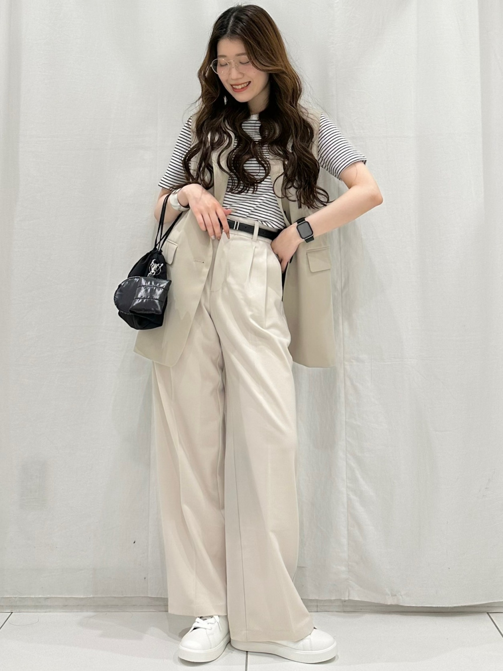 GU×beautiful people ストライプセットアップ サイズXL】カバーオール(ストライプ) beautiful people