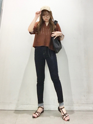 GU公式 | ウルトラストレッチスキニージーンズ(丈標準72.0cm)