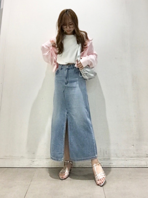 GU公式 | ウエストドローストリングT(5分袖)