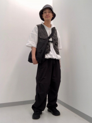 GU公式 | デニム3DポケットユーティリティベストNT+E