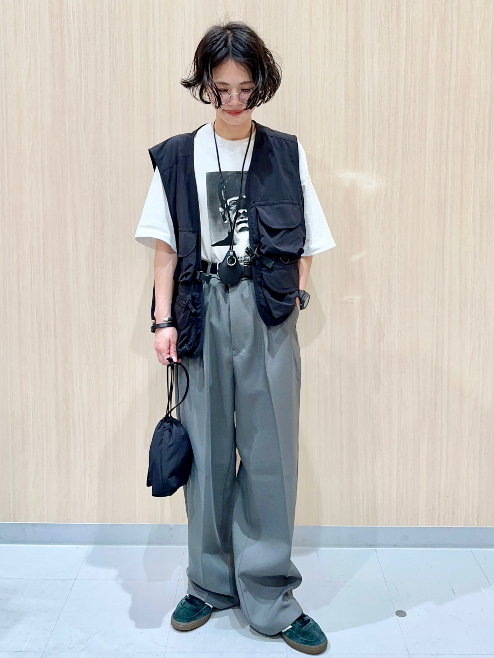 2WAYライダースジャケット UNDERCOVER、グラフィックT(5分袖 2WAYライダースジャケット UNDERCOVER、グラフィックT(5分袖