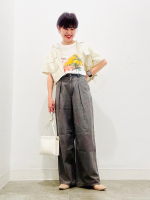 マルゥ　チュール スクエア フラットシューズ MARW UNITED ARROWS＋ODETTE E ODILE＞チュール スクエア