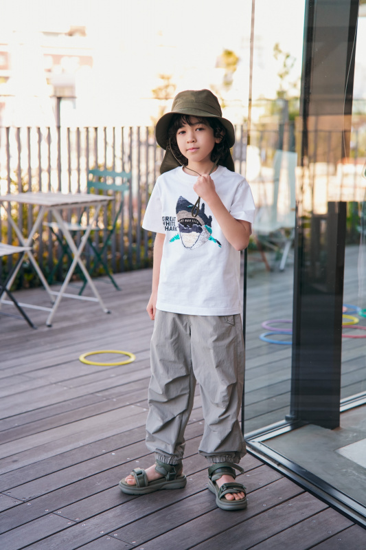 KIDS ドライパラシュートパンツ（子ども服）の着用コーディネート一覧