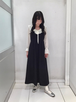 コマコマ様確認用 GU公式 | ラッフルボレロブラウス(長袖)Q+E