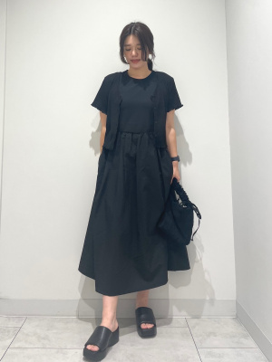 ※　売約済・専用ページ　※ GU公式 | テックコンビネーションワンピース(ノースリーブ)+E