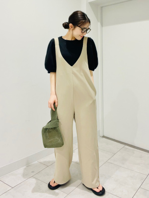 うっこ GU公式 | ボリュームスリーブT(5分袖)Z